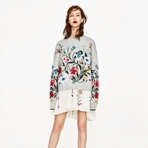 Embroidered Zara Knit Limited Edition